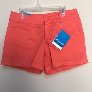 Orange Colombia shorts